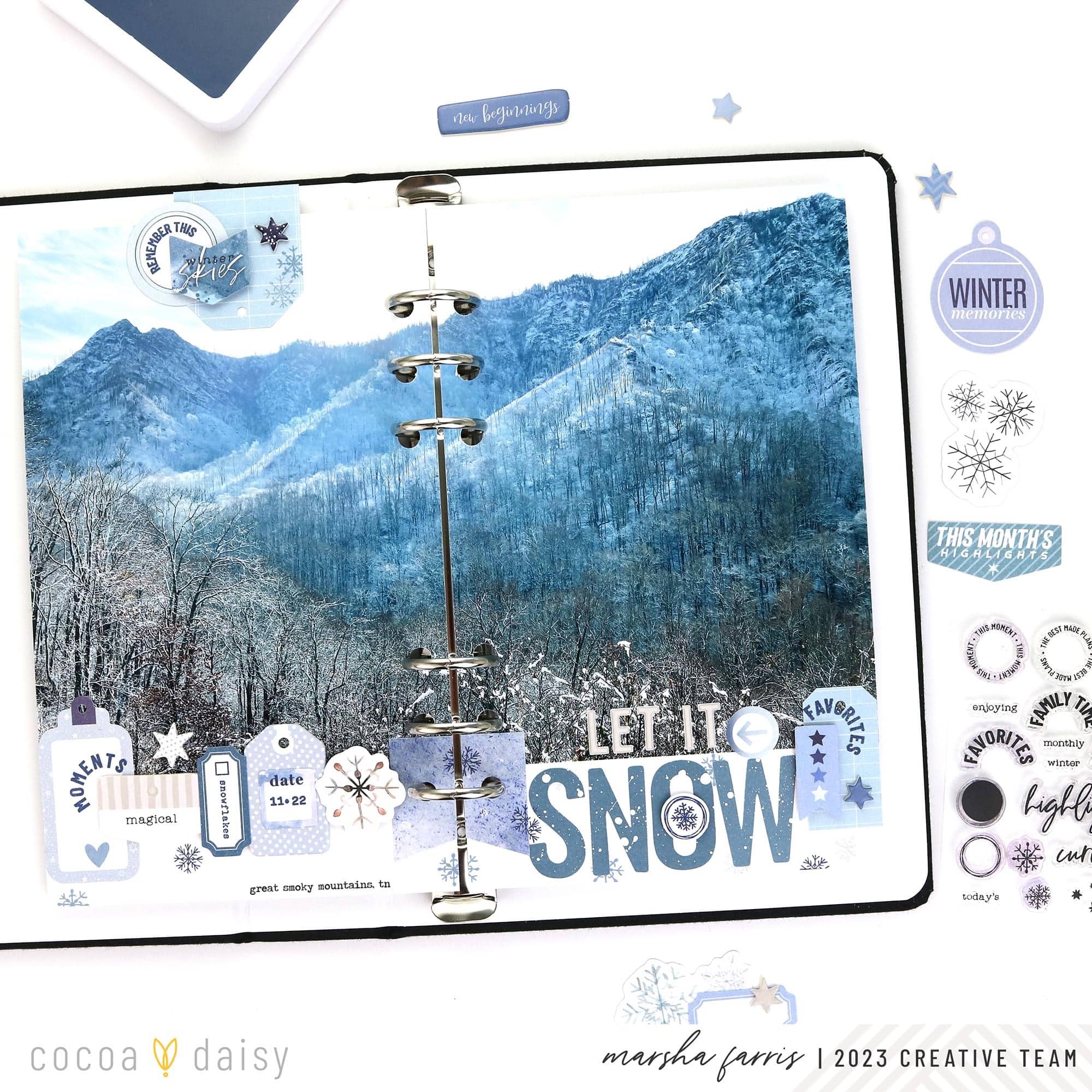 Give It Dimension! Cocoa Daisy