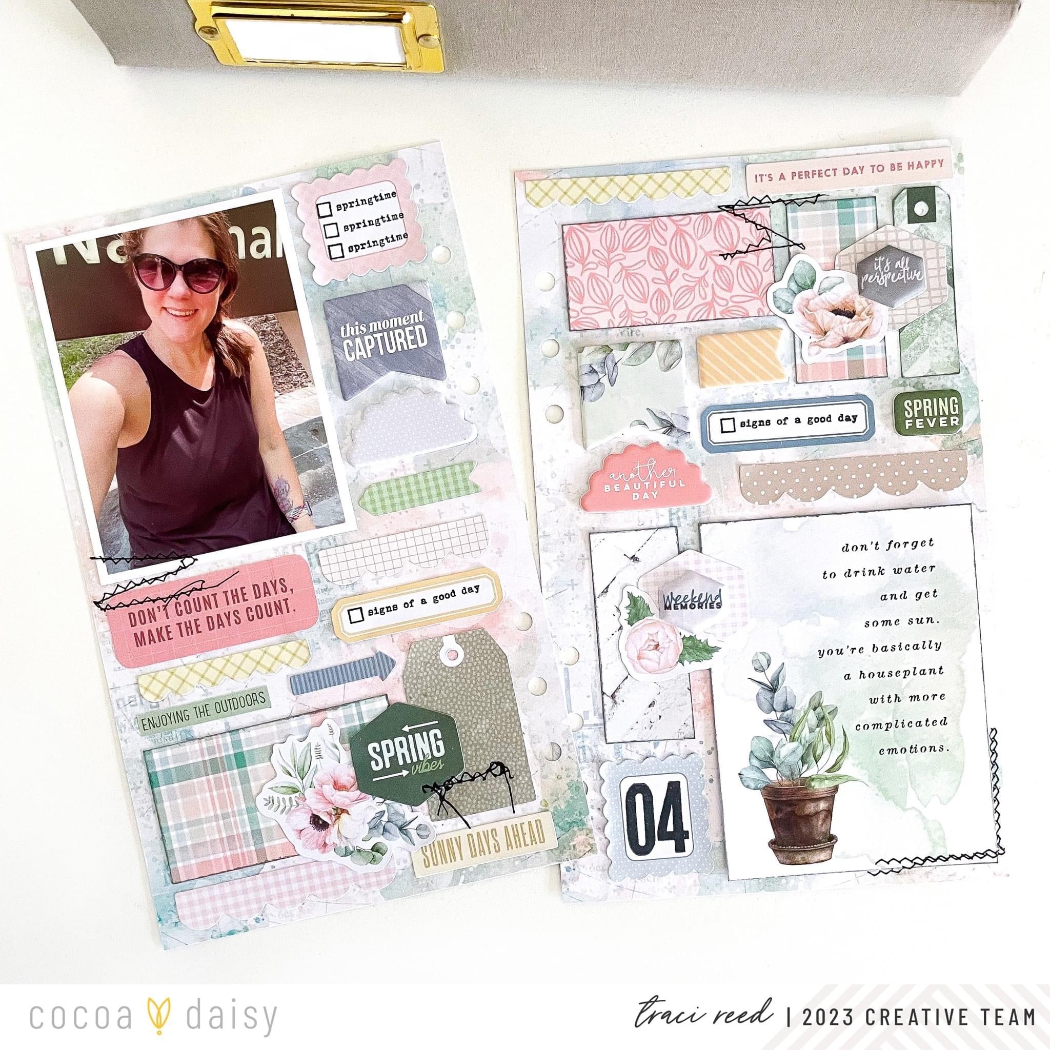 Grid Designs with Lillian‚Äôs Garden Kits Cocoa Daisy