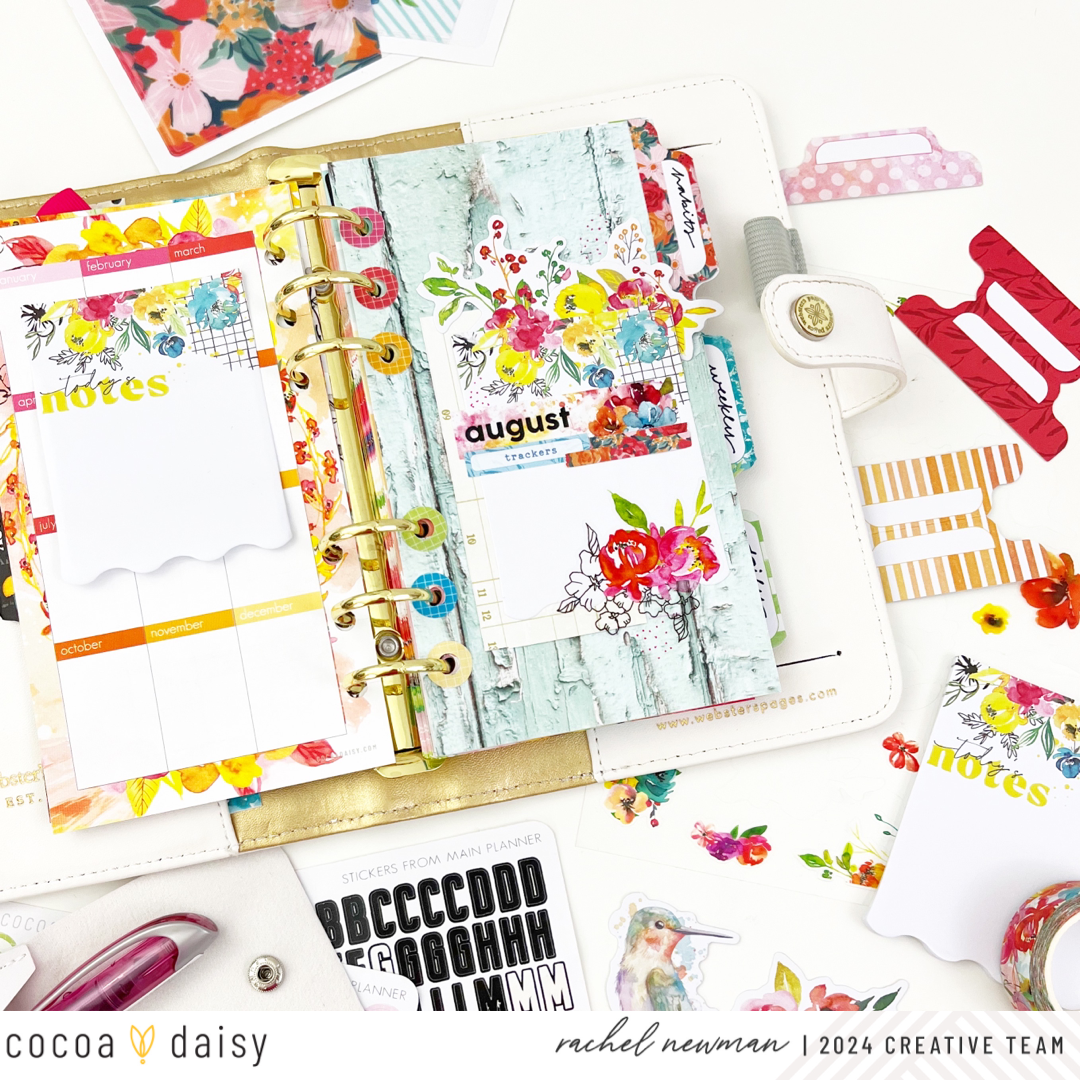Make Your Own Dividers with SunDrenched Planner Kit Cocoa Daisy