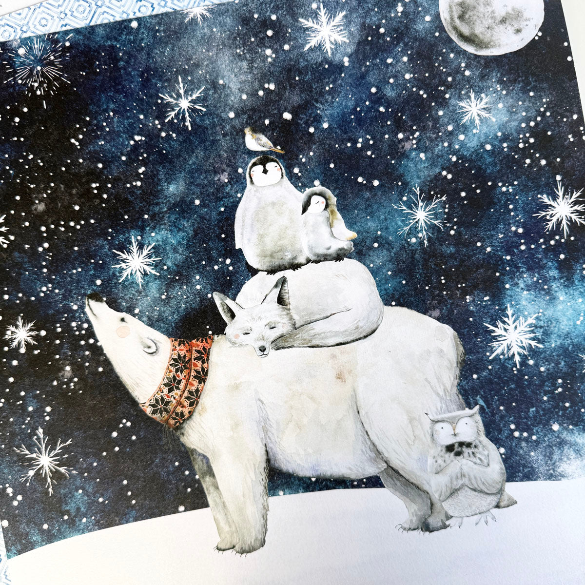 Nordic Nights 12x12 Set of Monthly Papers - January 2025