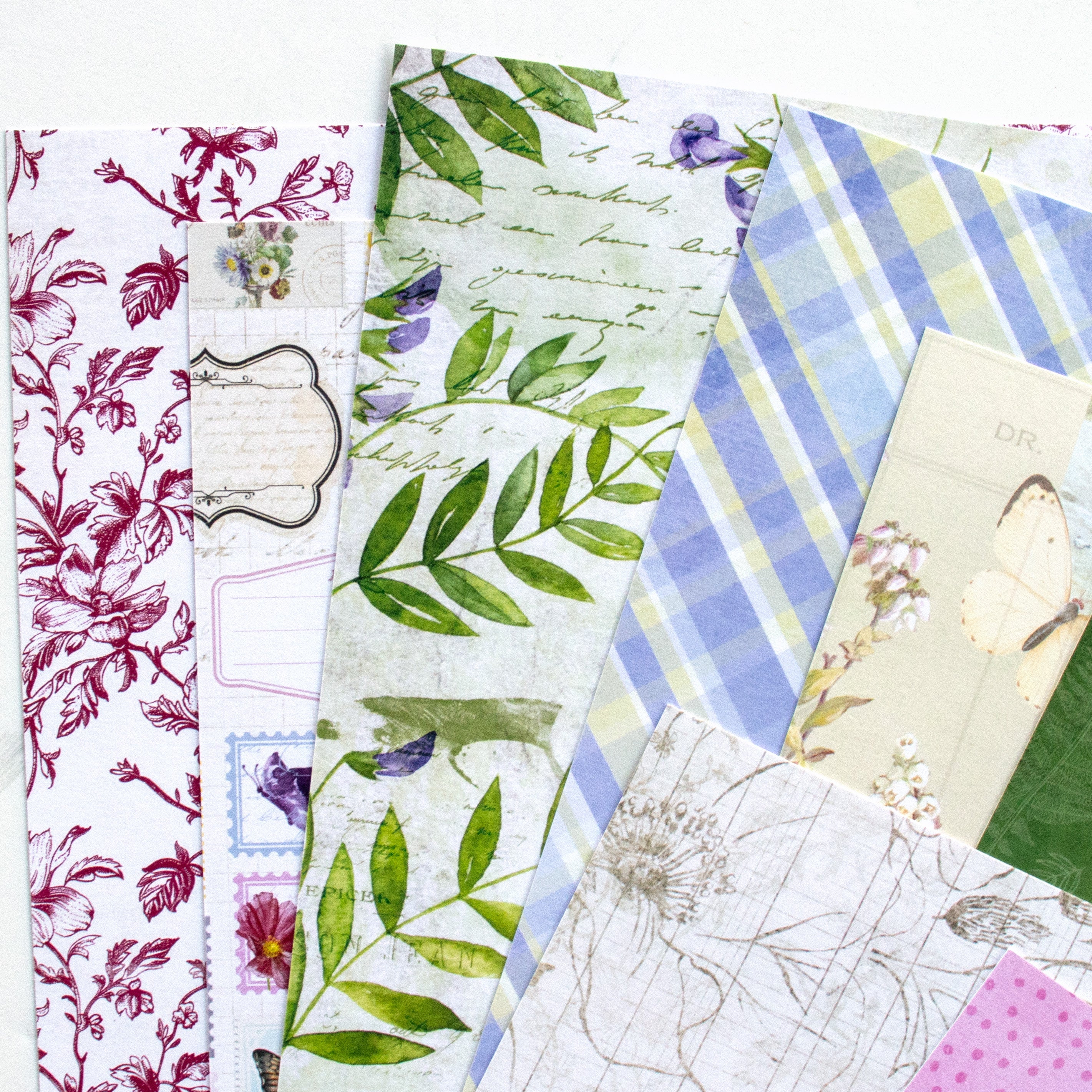 Flutterby Scrapbooking Kit - Choose Your Add On - August 2025