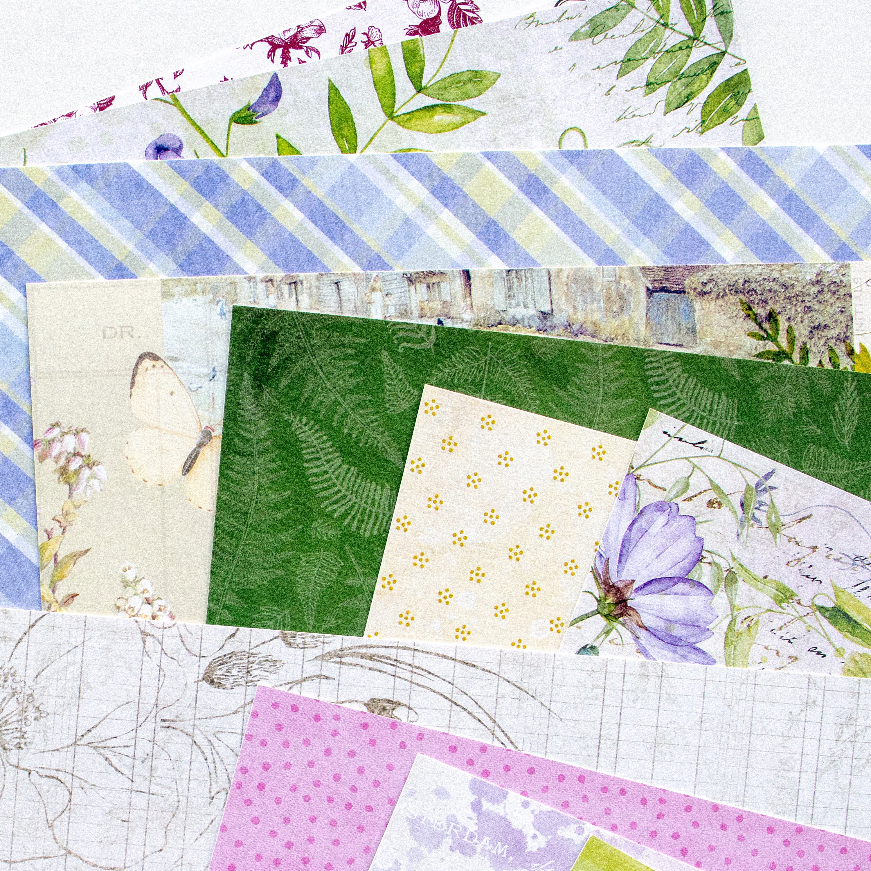 Flutterby Scrapbooking Kit - Choose Your Add On - August 2025