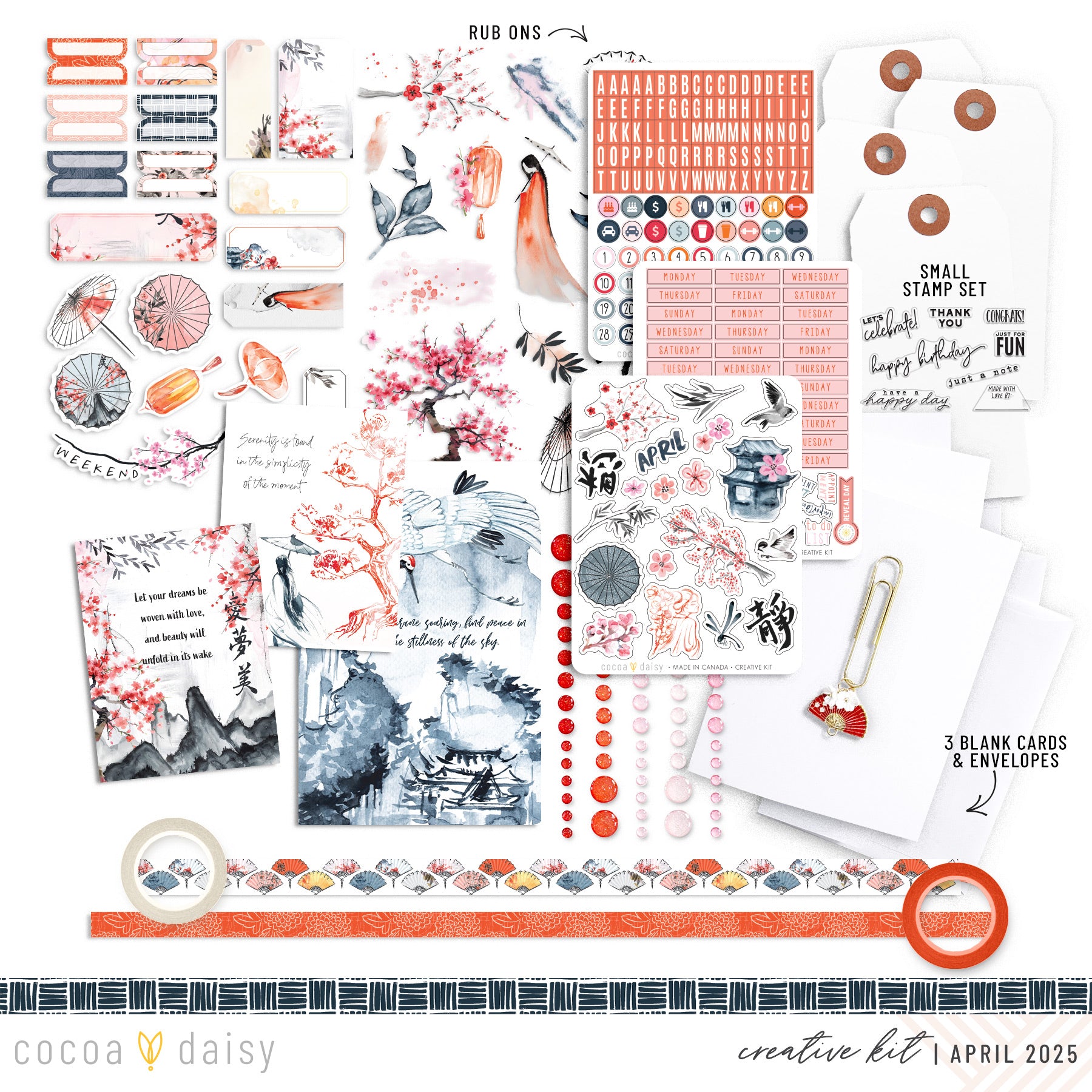 Serenity Creative Kit - April 2025