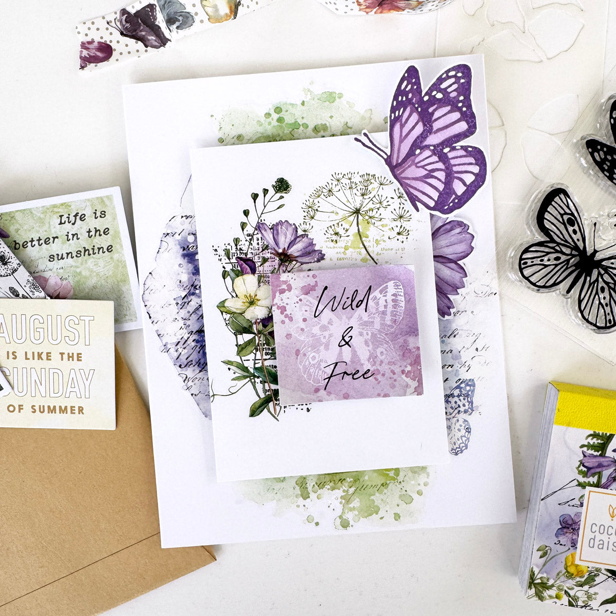 Flutterby Creative Kit - August 2025