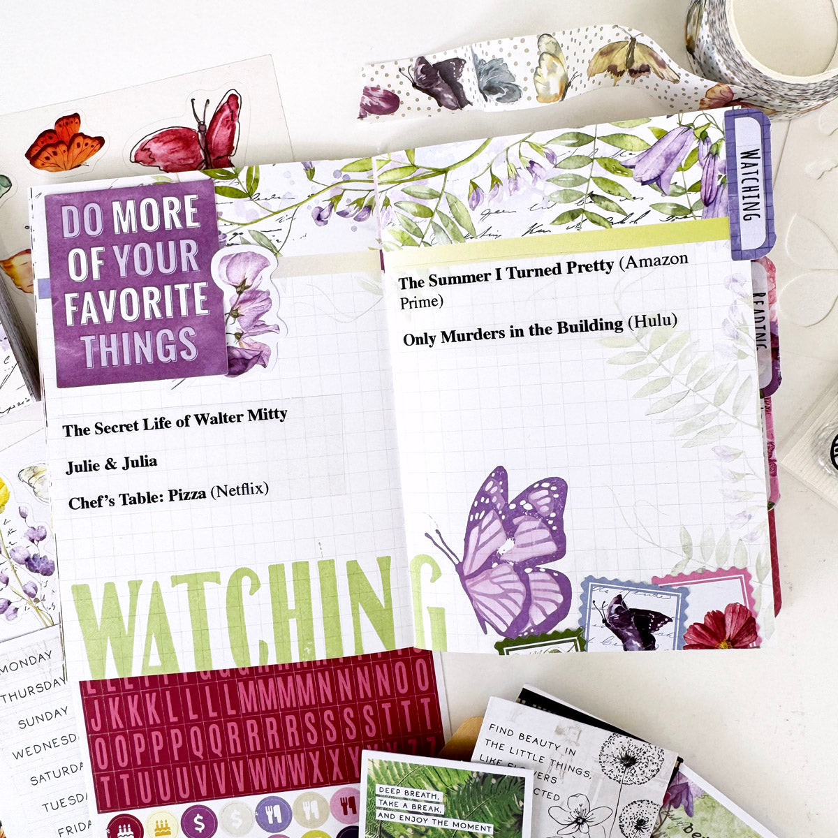 Flutterby Creative Kit - August 2025