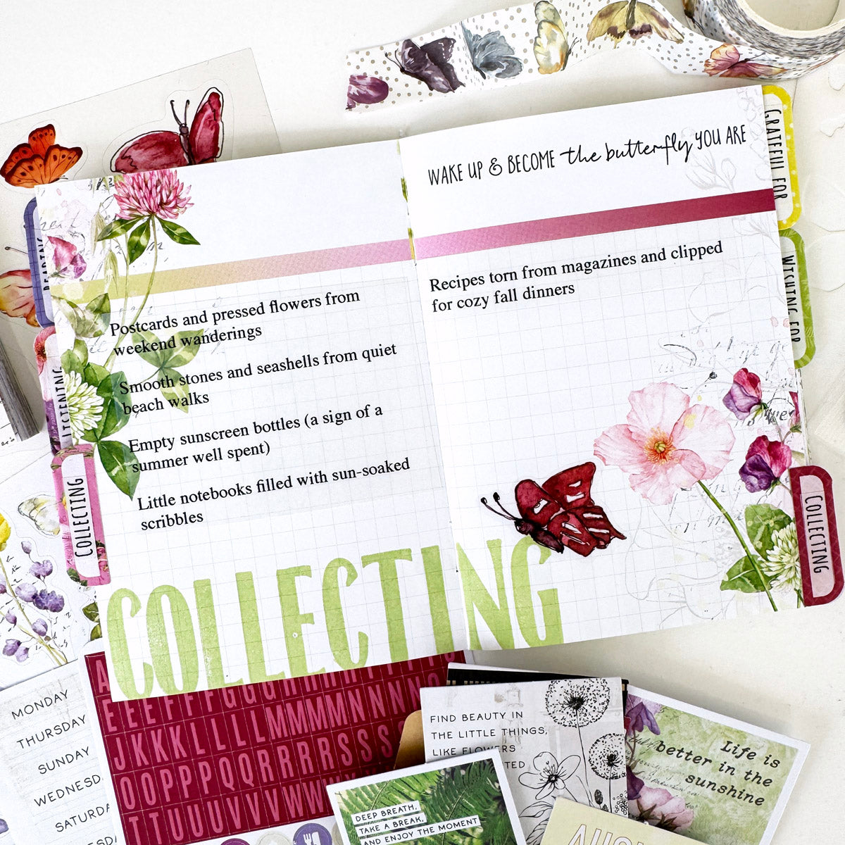 Flutterby Creative Kit - August 2025