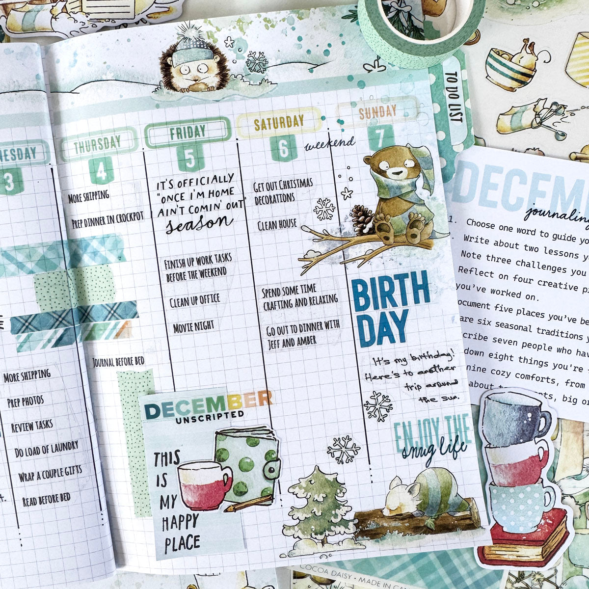 Snow Day Society Deluxe Journaling Kit- December 2025