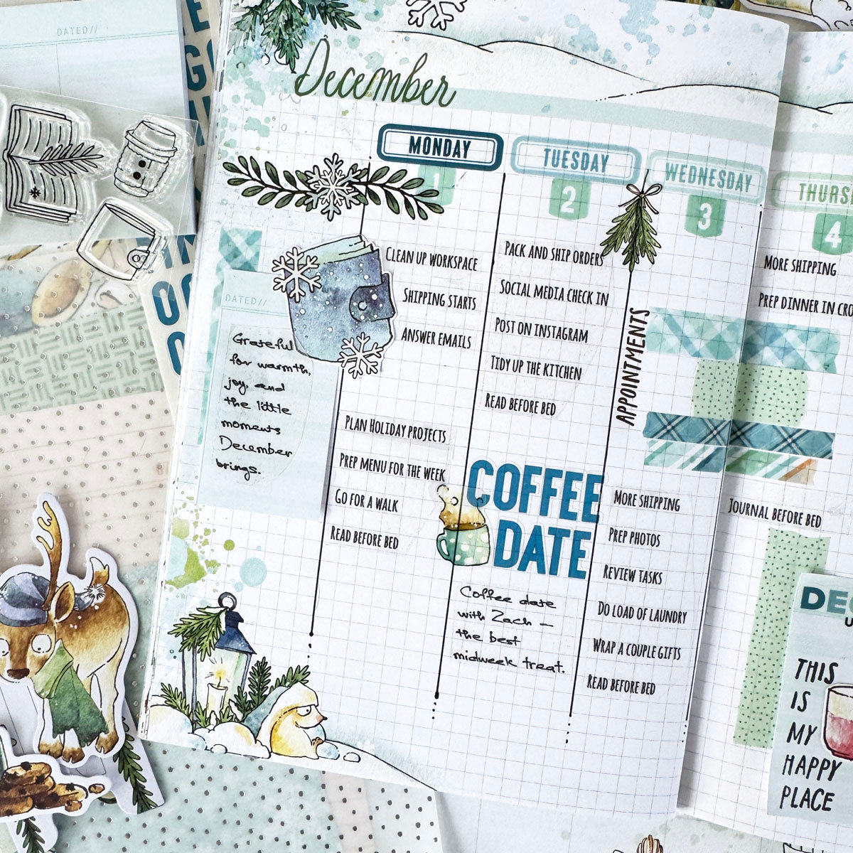 Snow Day Society Deluxe Journaling Kit- December 2025