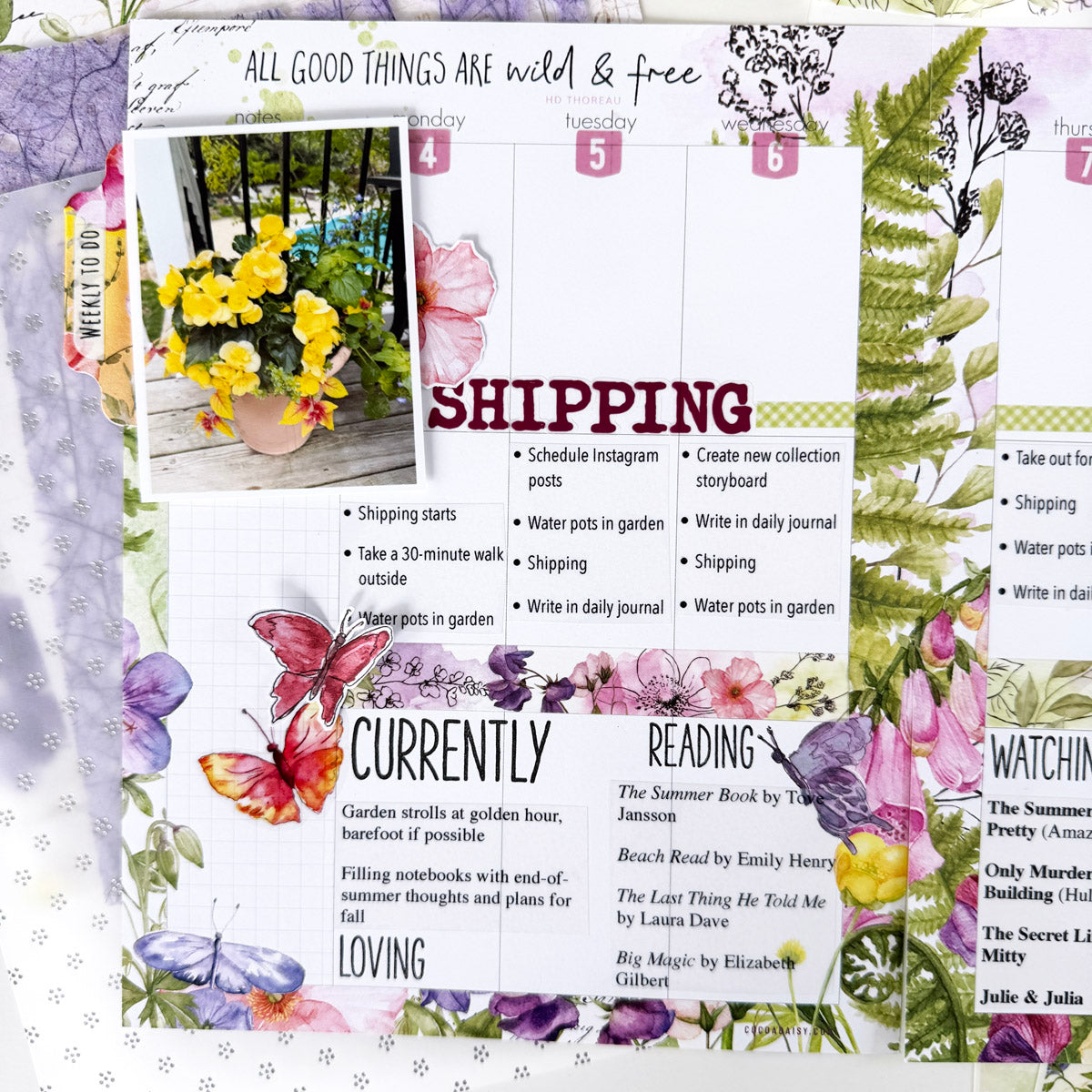Flutterby Deluxe Journaling Kit- August 2025