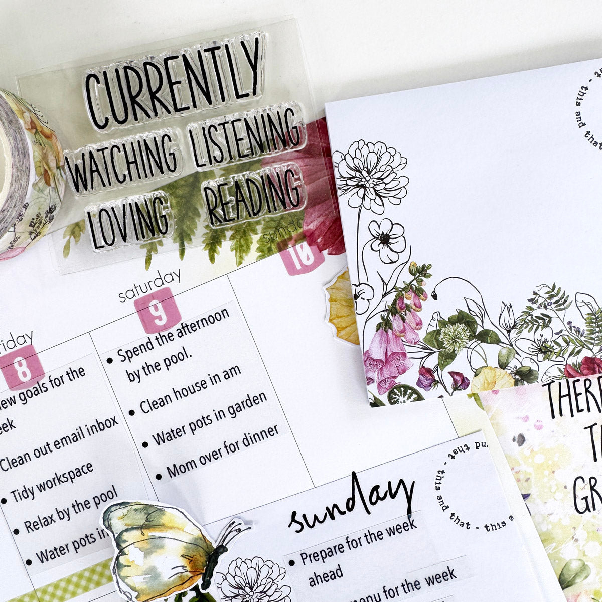 Flutterby Deluxe Journaling Kit- August 2025