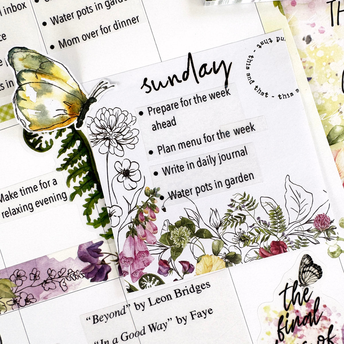 Flutterby Deluxe Journaling Kit- August 2025