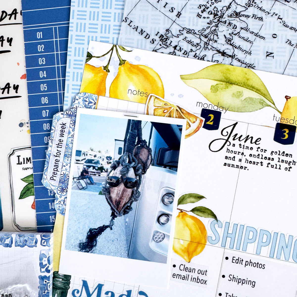 Mediterranean Muse Deluxe Journaling Kit- June 2025