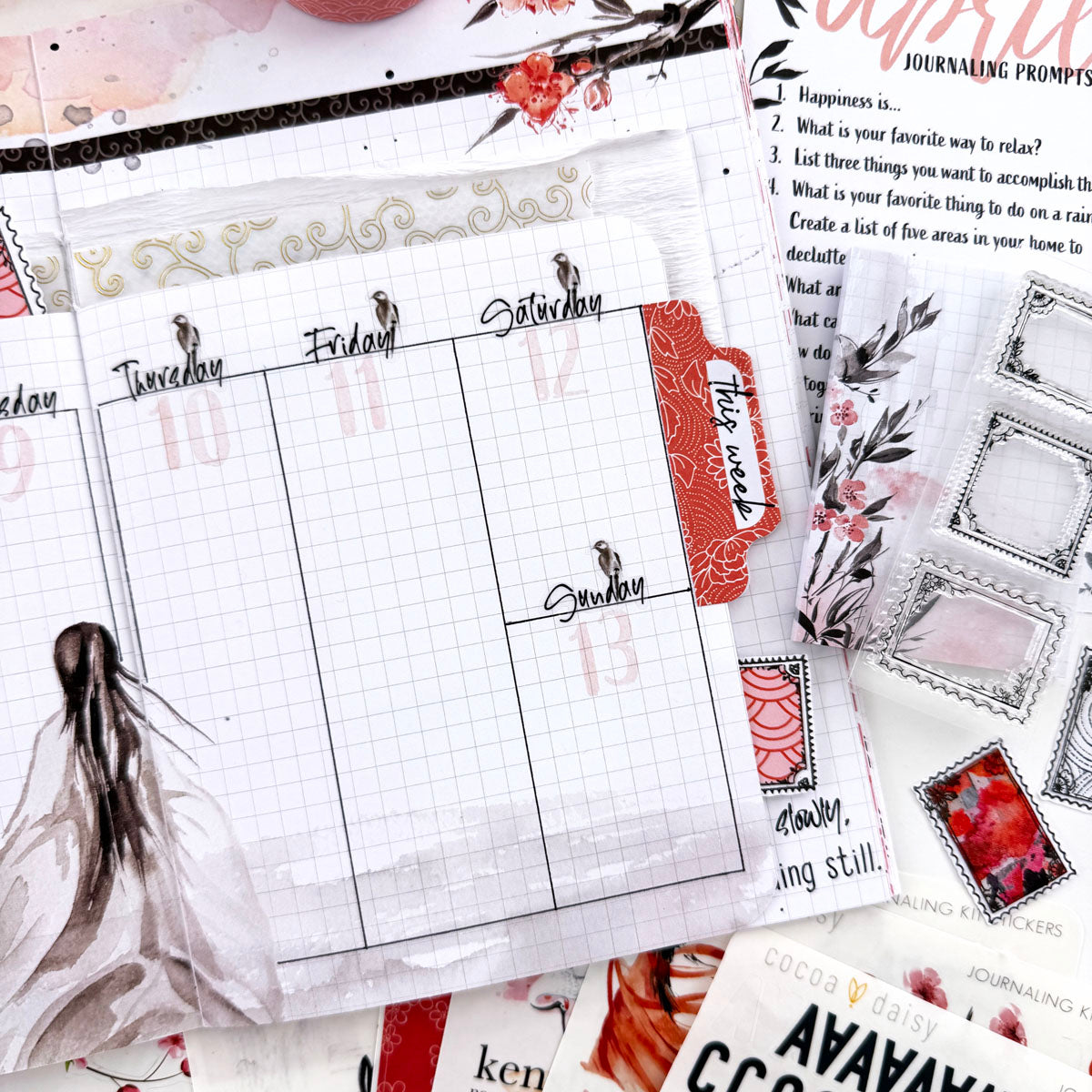 Serenity Deluxe Journaling Kit- April 2025