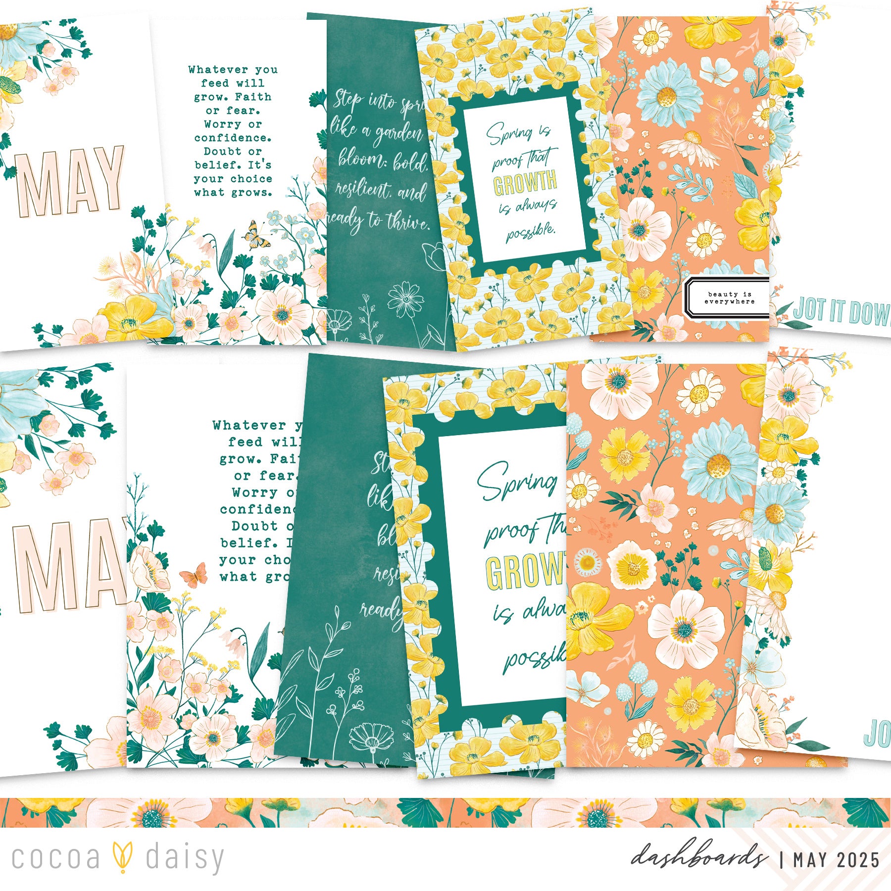Flourish Dashboards Only - May 2025 – Cocoa Daisy