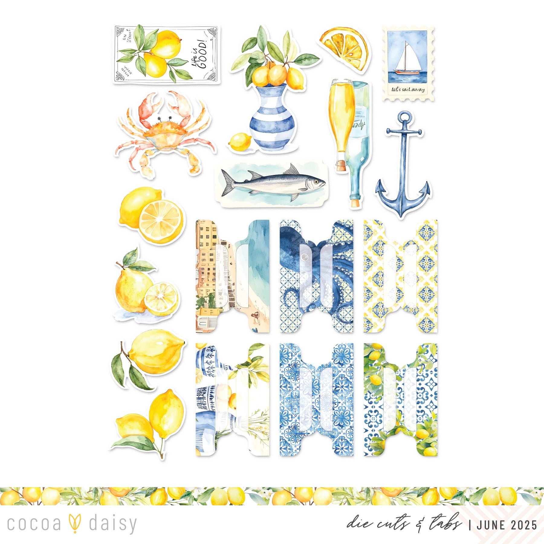 Mediterranean Muse Planner Kit - Choose your insert or notebook - June 2025