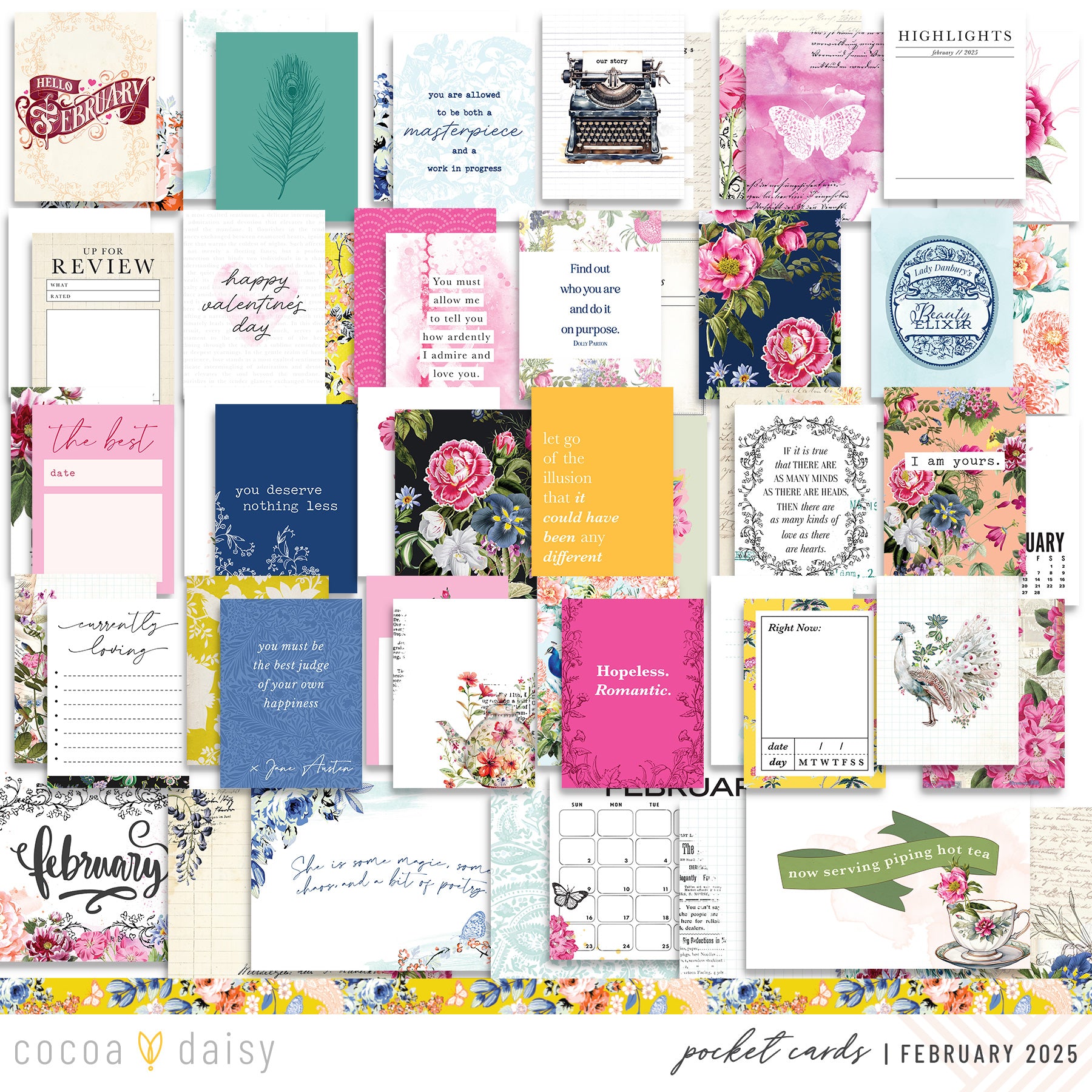 Penelope Scrapbooking Kit - Choose Your Add On - February 2025