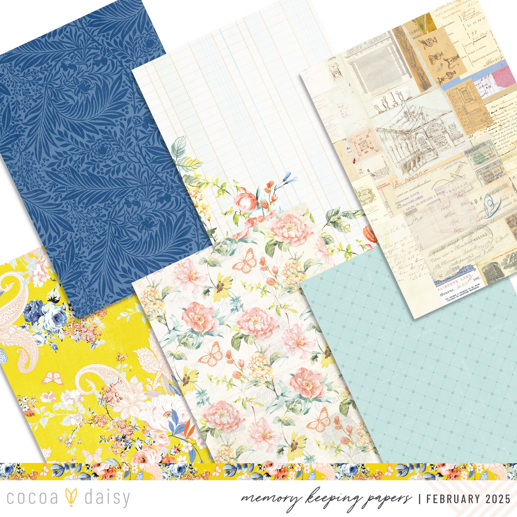 Penelope Scrapbooking Kit - Choose Your Add On - February 2025
