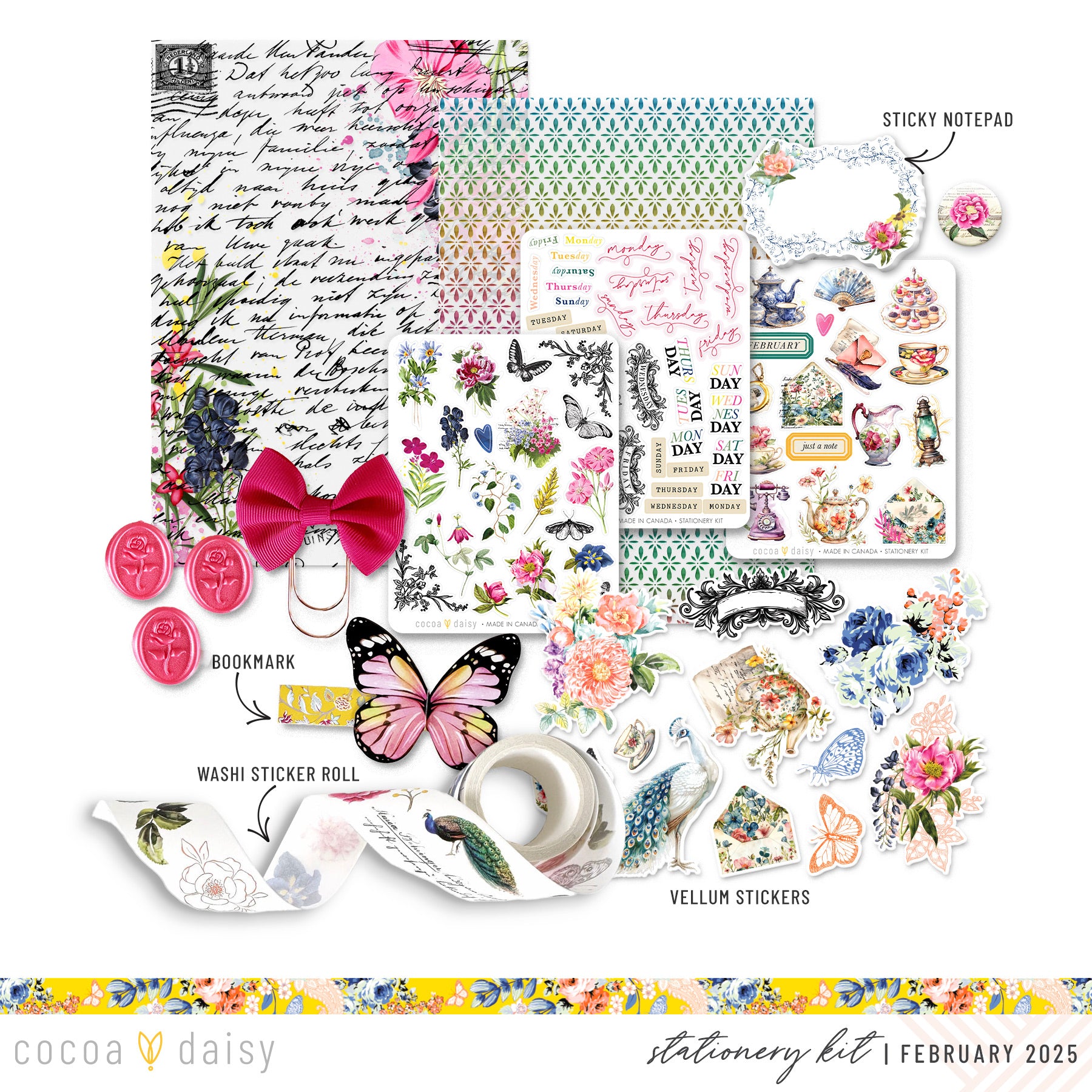 Penelope Stationery Kit - February 2025