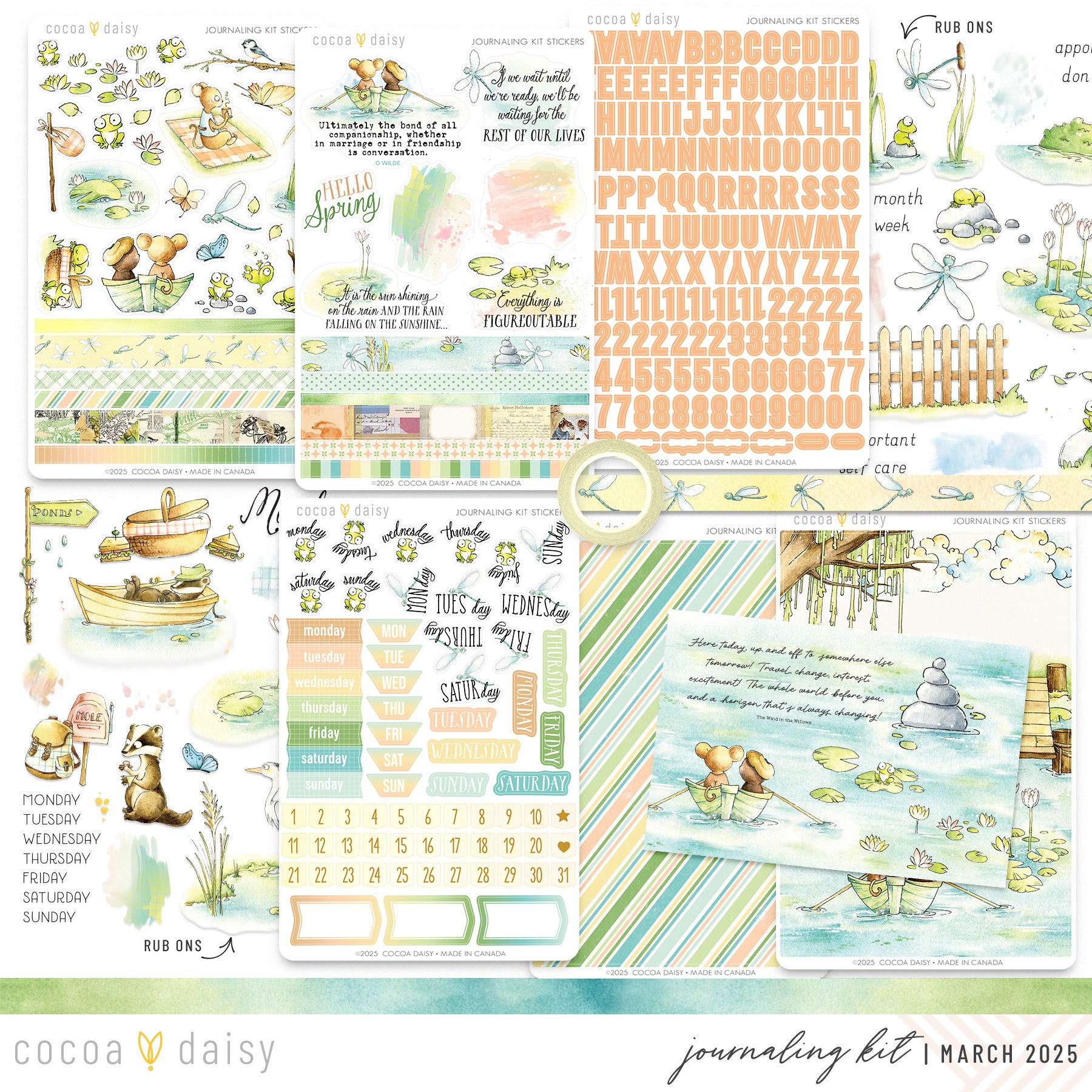Willows Journaling Kit - March 2025