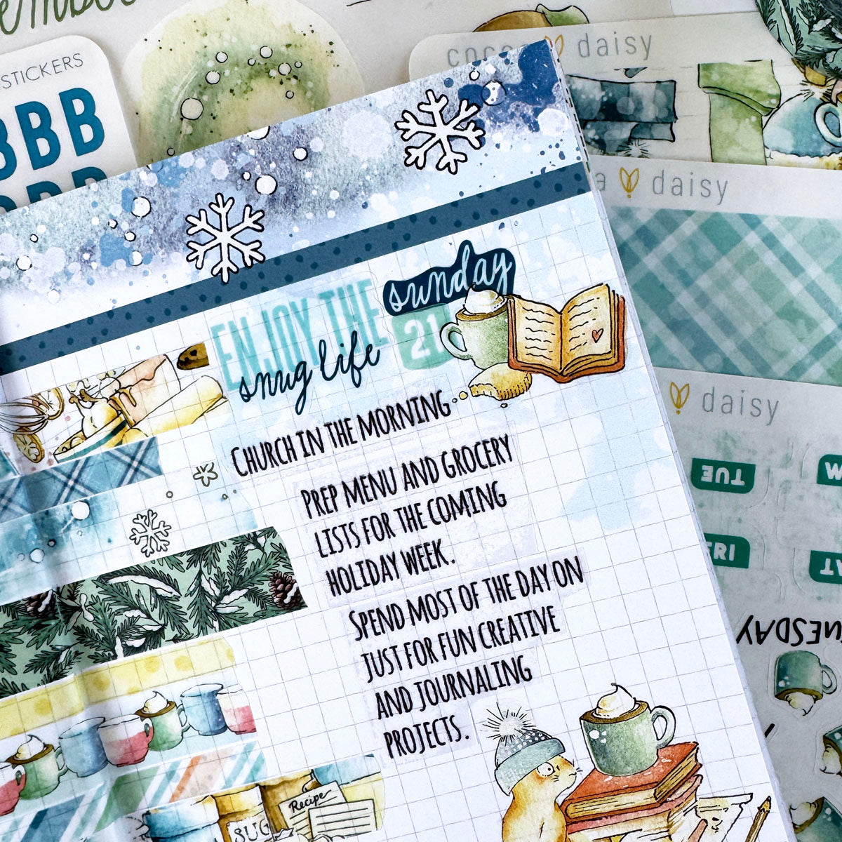 Snow Day Society Journaling Kit - December 2025