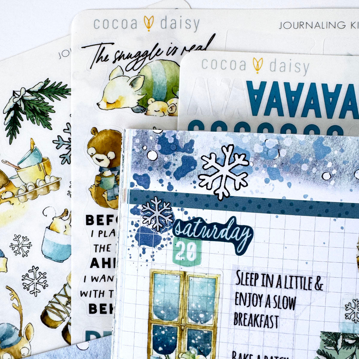 Snow Day Society Journaling Kit - December 2025