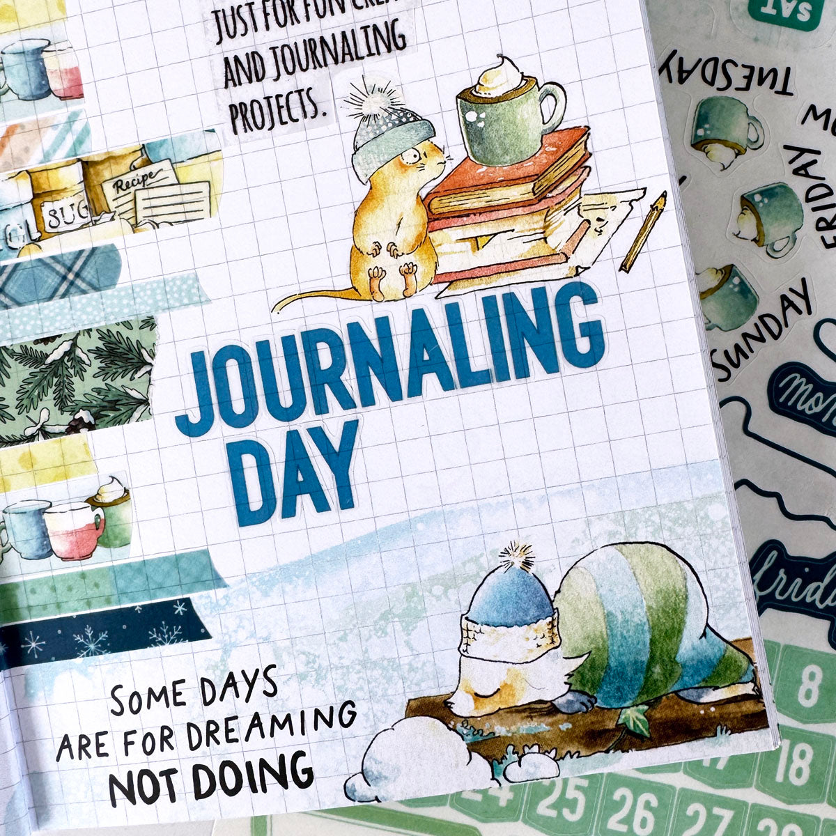 Snow Day Society Journaling Kit - December 2025
