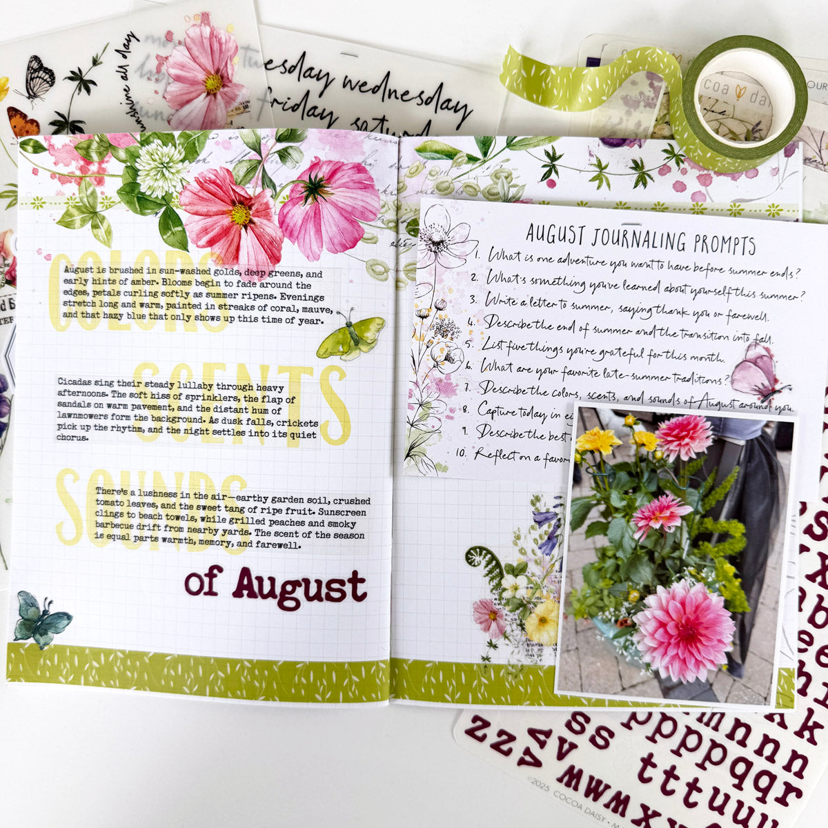 Flutterby Journaling Kit - August 2025