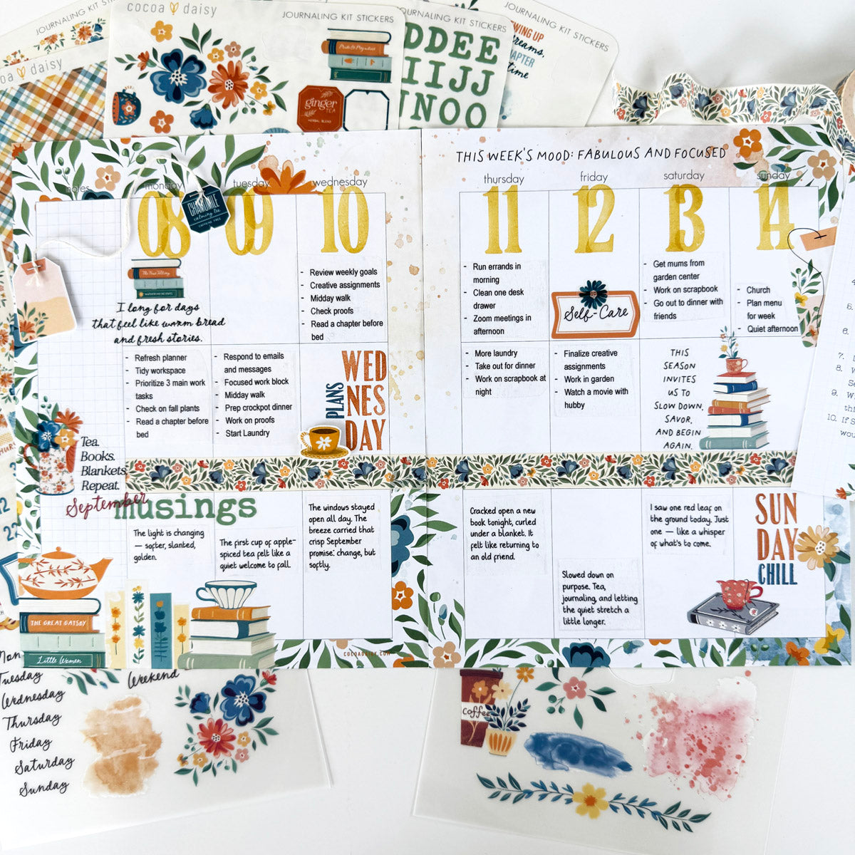 Chapters of September Journaling Kit - September 2025