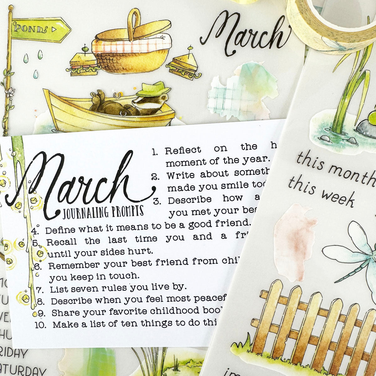 Willows Journaling Kit - March 2025
