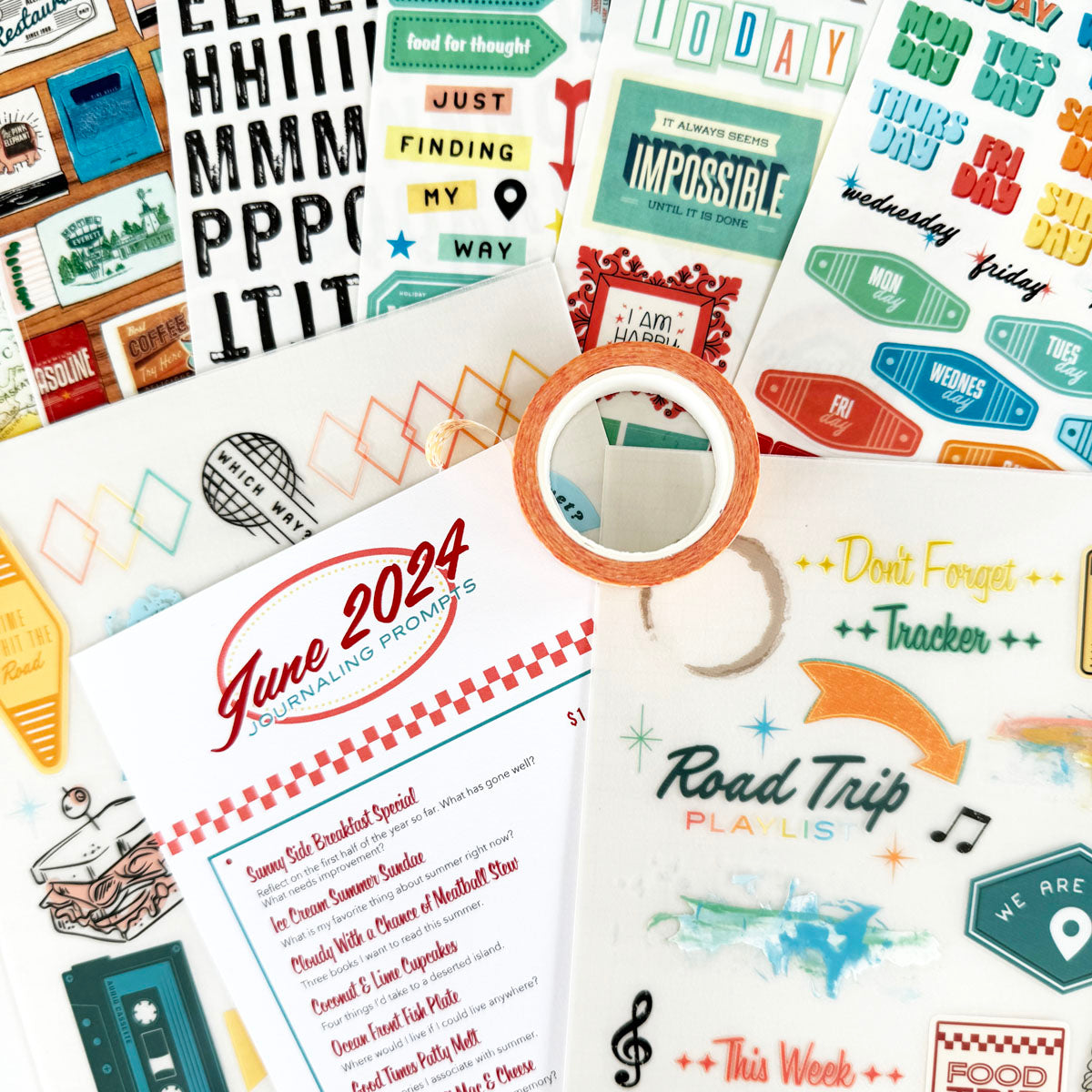 Let's Go Journaling Kit June 2024