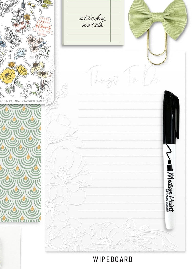 From the Garden Wipeboard from the Stationery Kit - May 2024 – Cocoa Daisy