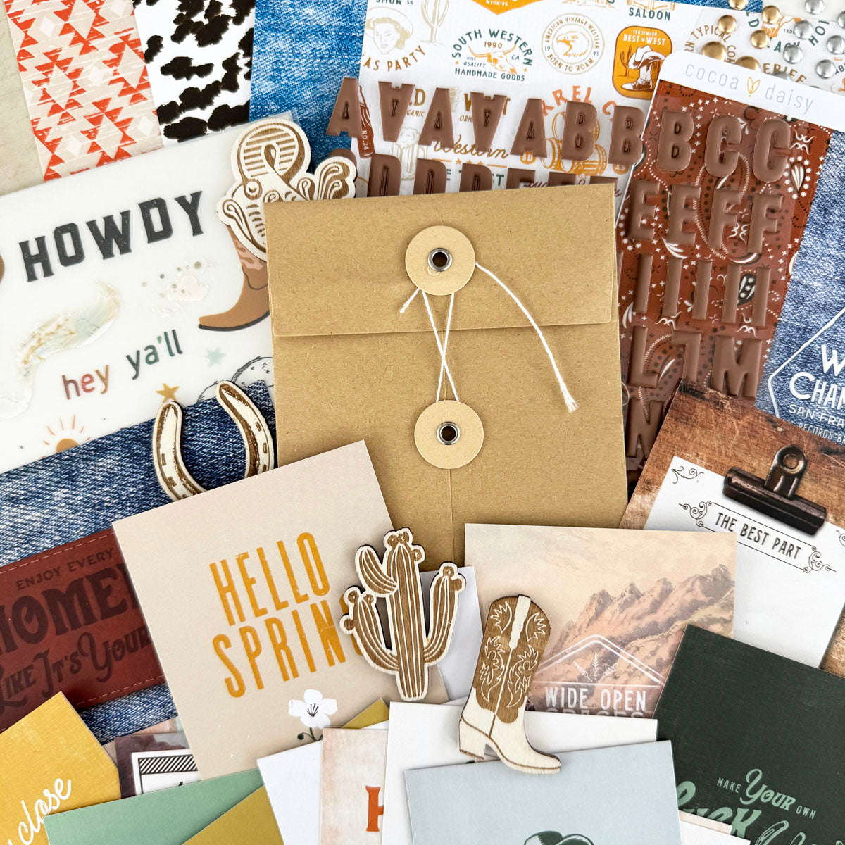Big Sky Modern Memory Keeping kit  March 2024