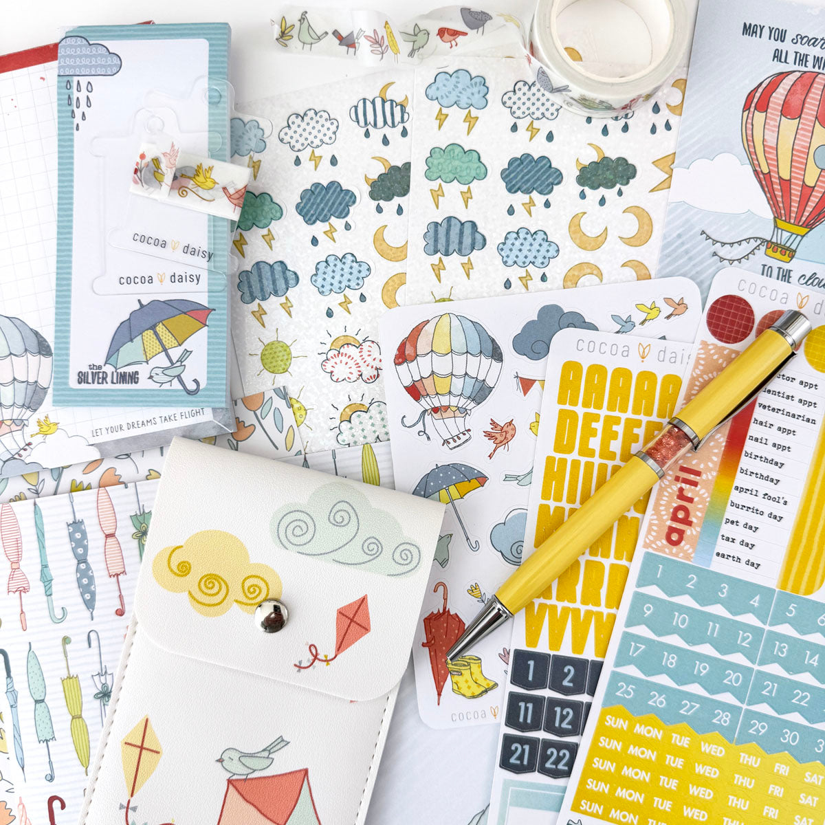 Take Flight Planner Kit - Choose your insert or notebook April 2024