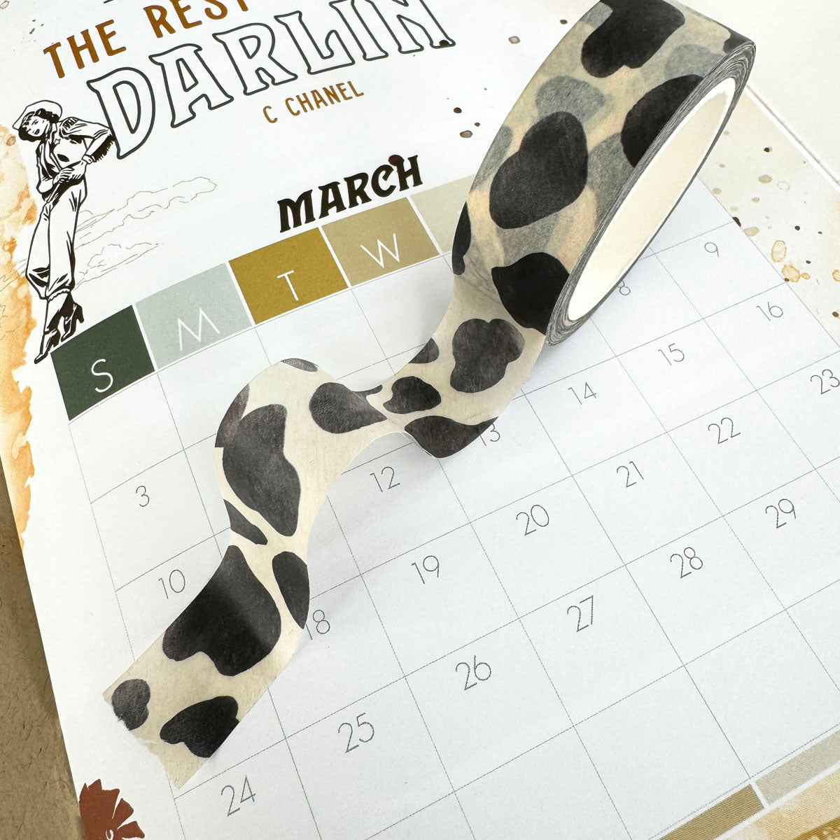 Big Sky Main Planner Washi March 2024