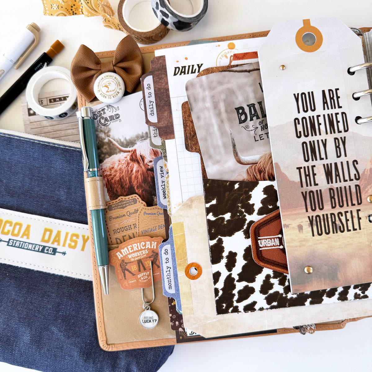 Big Sky Planner Kit - Choose your insert or notebook March 2024