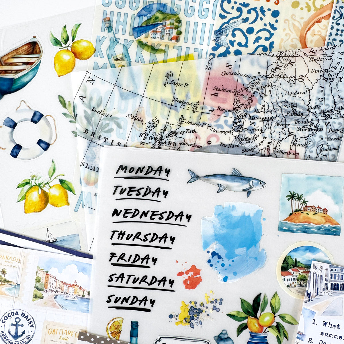 Mediterranean Muse Deluxe Journaling Kit- June 2025