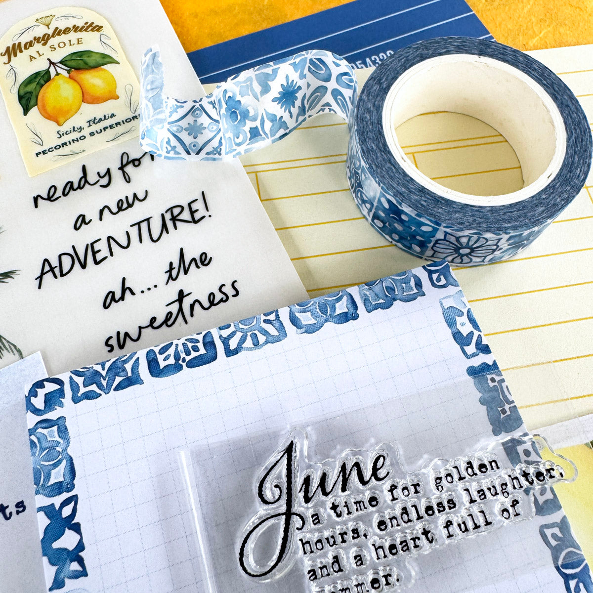 Mediterranean Muse Deluxe Journaling Kit- June 2025