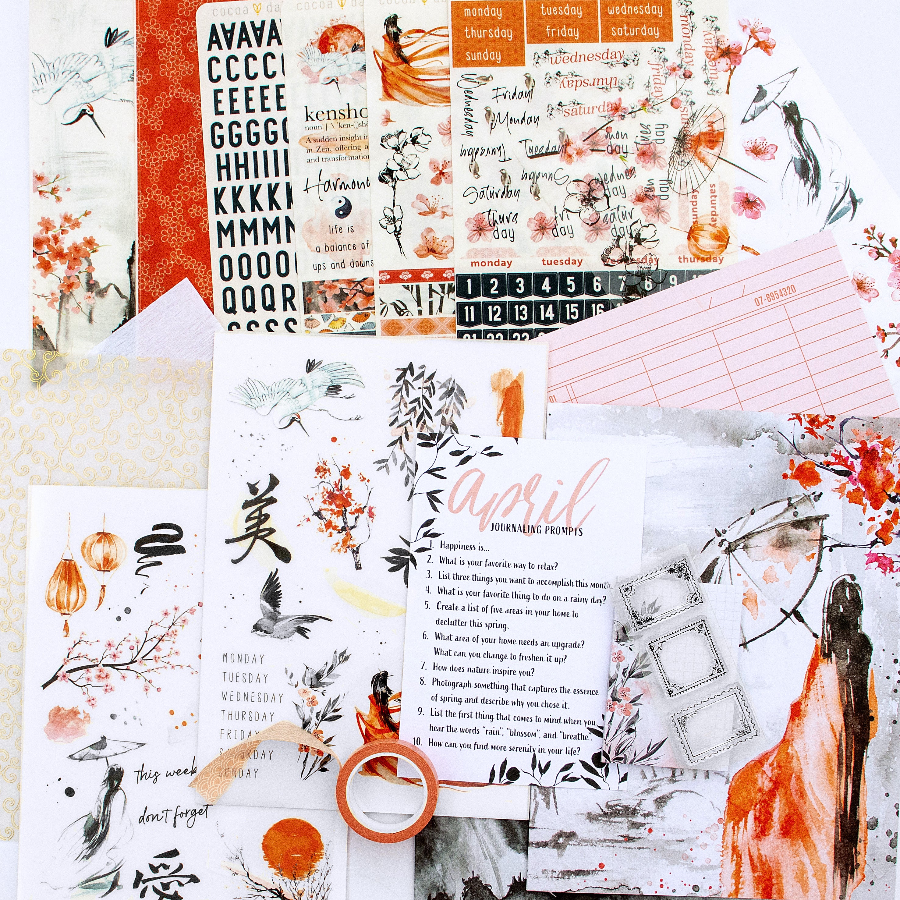 Serenity Deluxe Journaling Kit- April 2025