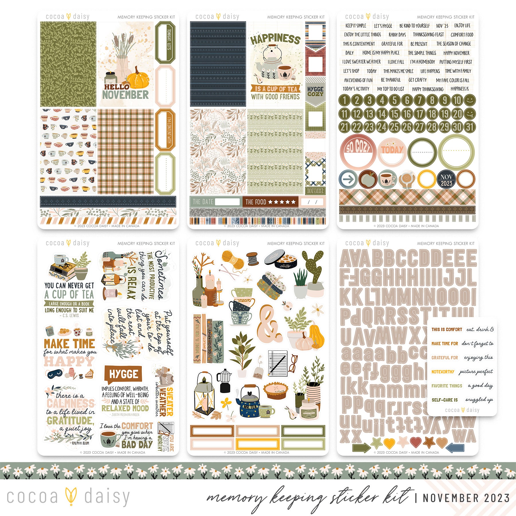 home-sweet-home-memory-keeping-sticker-kit-november-2023-cocoa-daisy for Cocoa Daisy Free Printables Home Sweet Home Memory Keeping Sticker Kit November 2023 – Cocoa Daisy for Cocoa Daisy Free Printables