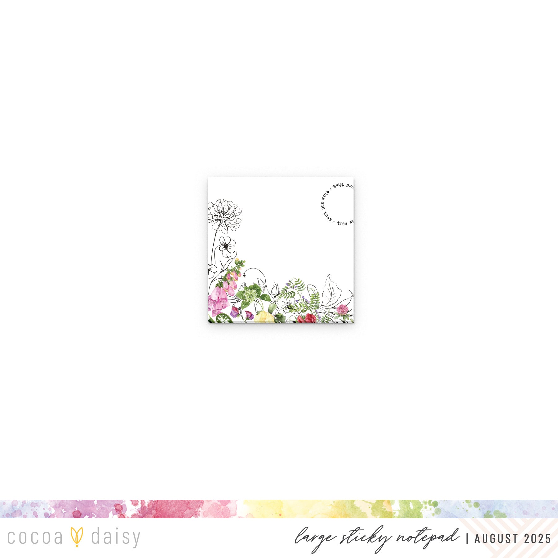 Flutterby Planner Kit - Choose your insert or notebook - August 2025