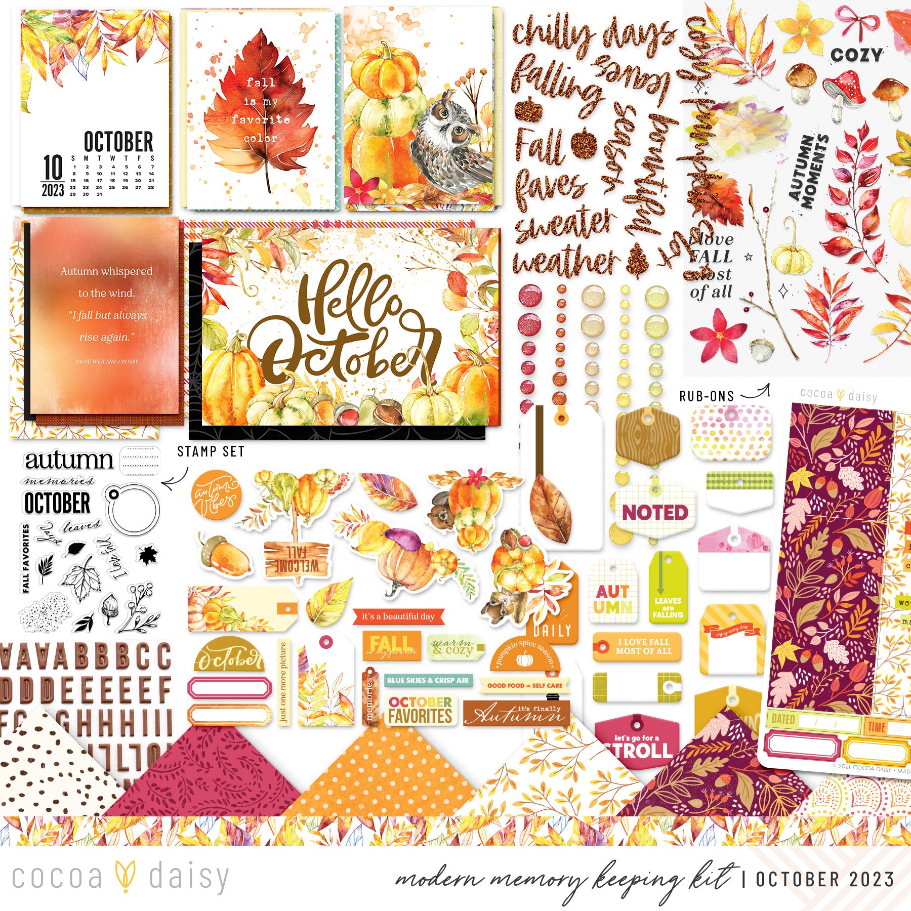 Autumn Moth Sticker – The Print Pantry