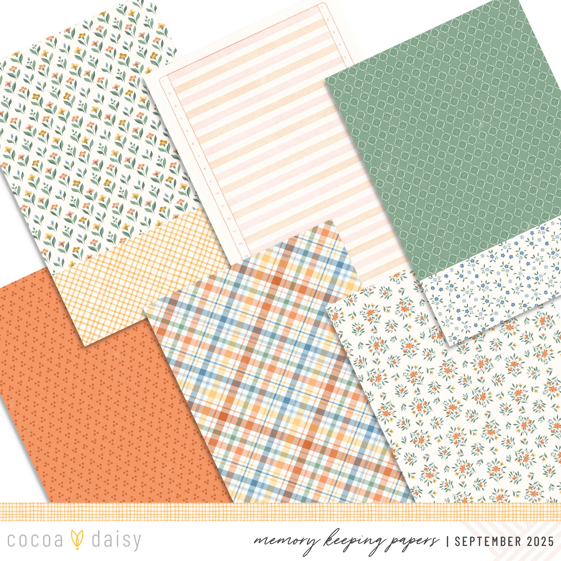 Chapters of September Scrapbooking Kit - Choose Your Add On - September 2025