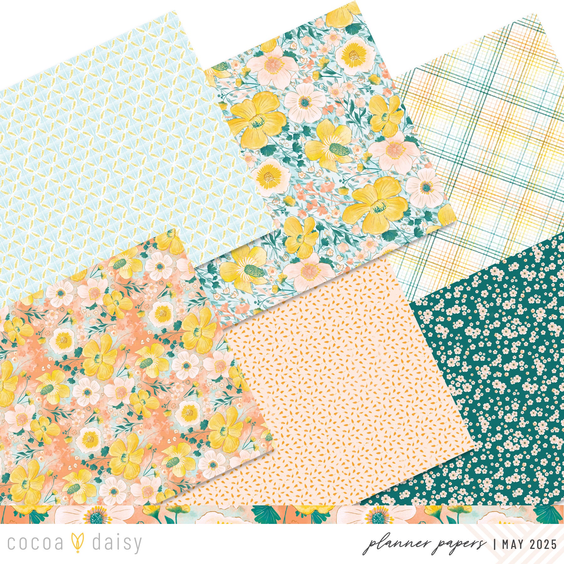 Flourish Planner Kit - Choose your insert or notebook - May 2025
