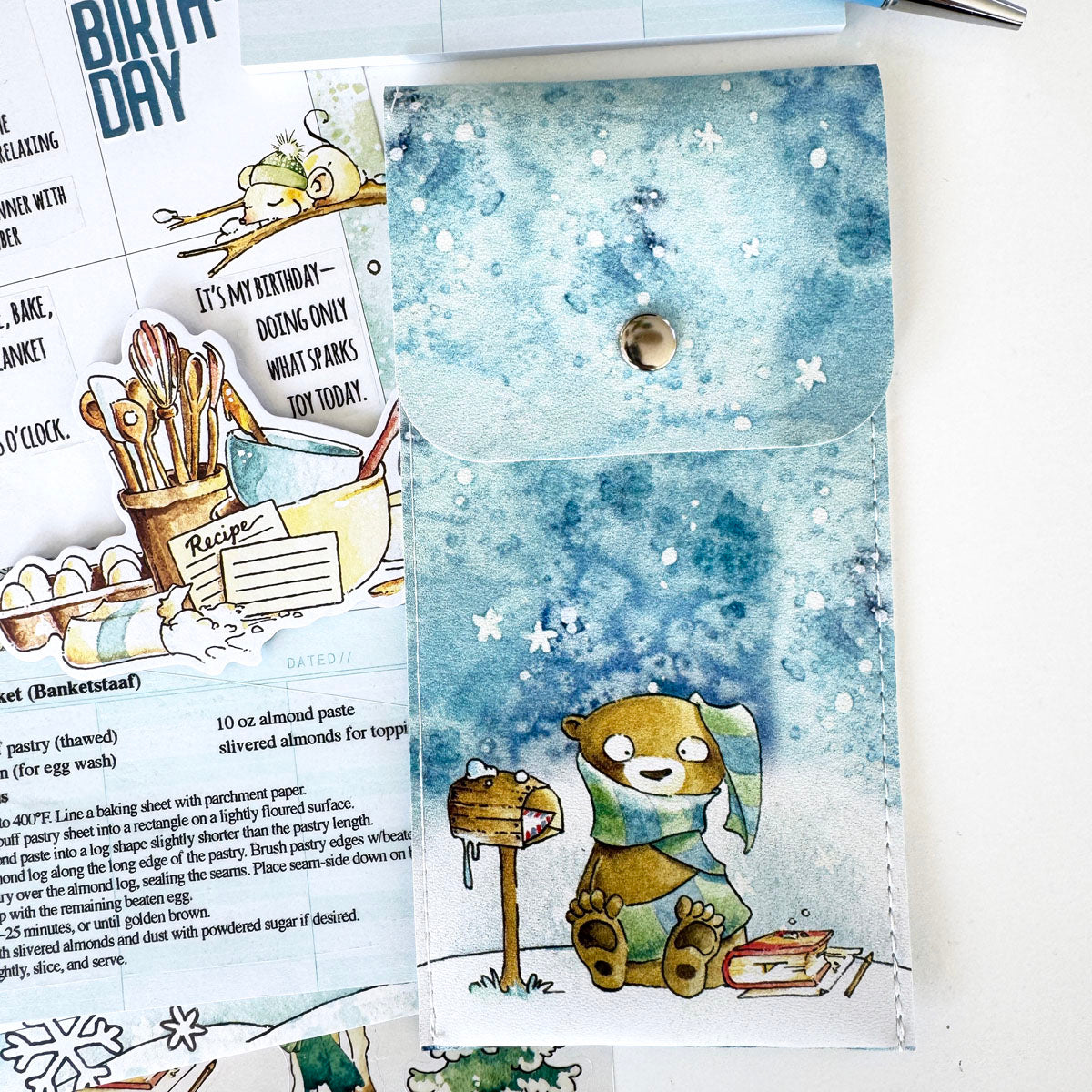 Snow Day Society Planner Kit - Choose your insert or notebook - December 2025