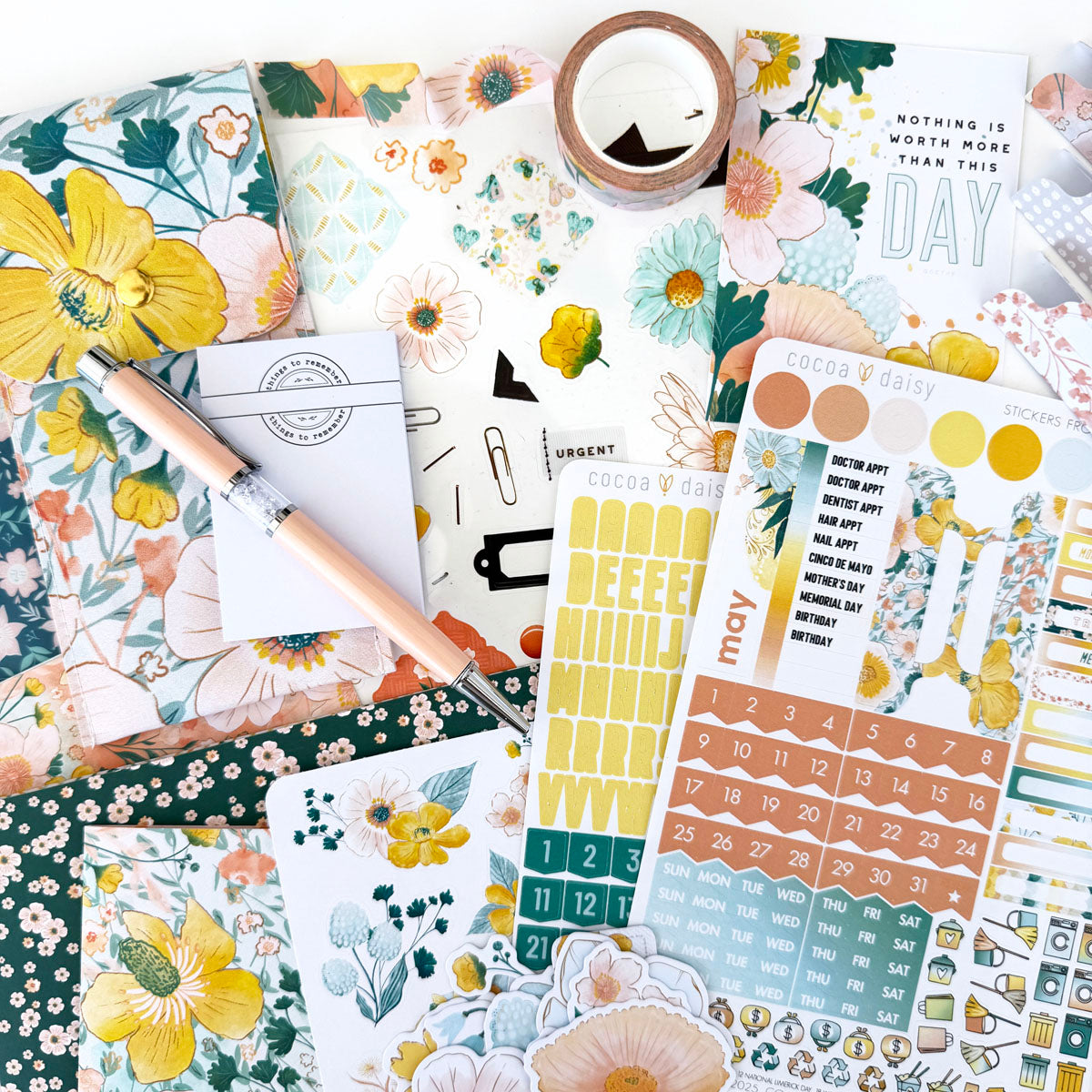 Flourish Planner Kit - Choose your insert or notebook - May 2025