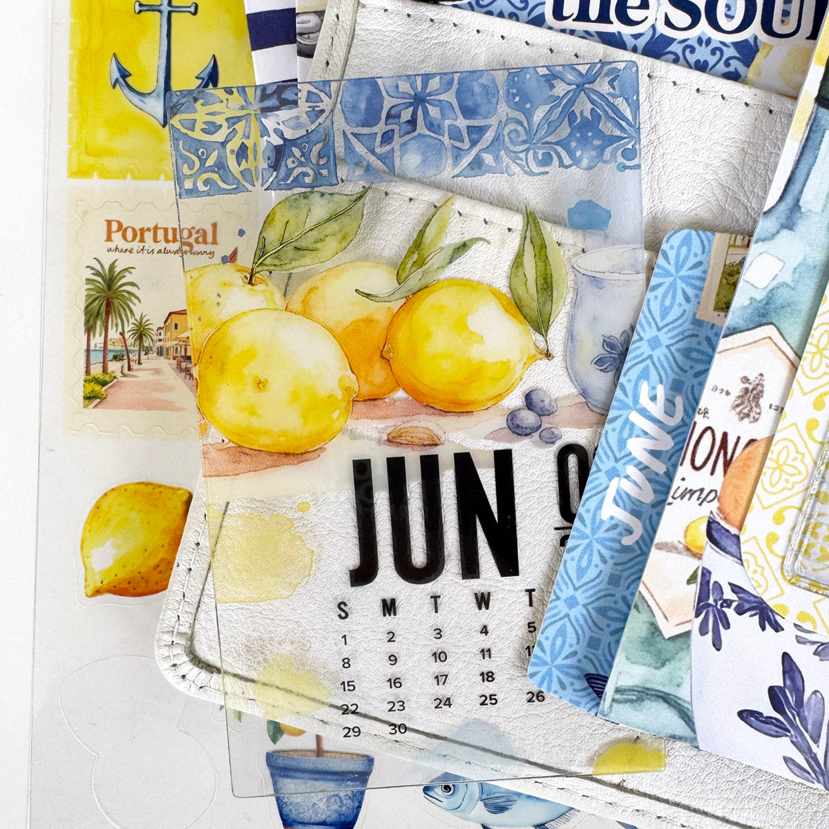 Mediterranean Muse Planner Kit - Choose your insert or notebook - June 2025