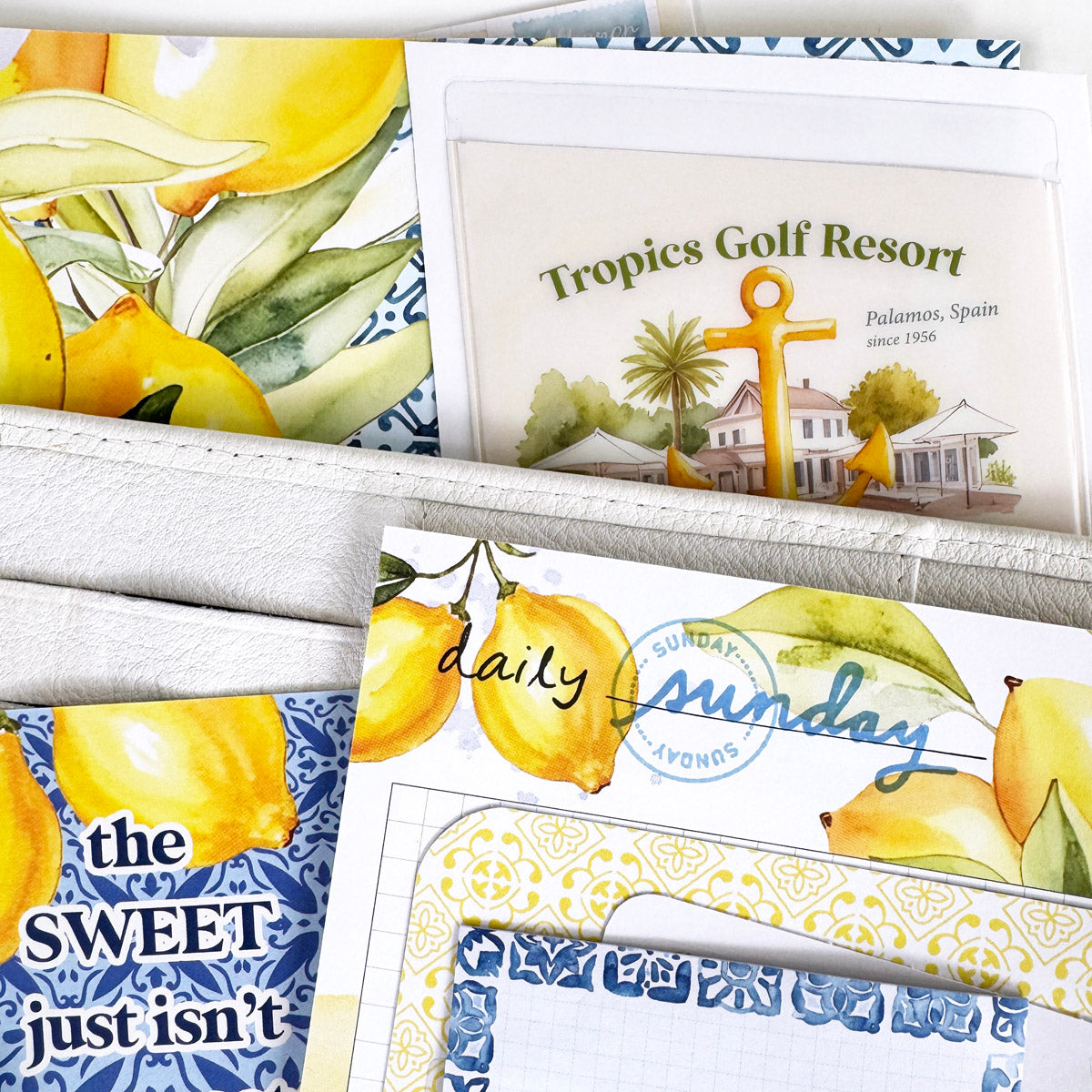 Mediterranean Muse Planner Kit - Choose your insert or notebook - June 2025