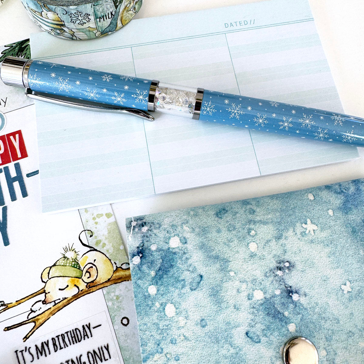 Snow Day Society Planner Kit - Choose your insert or notebook - December 2025