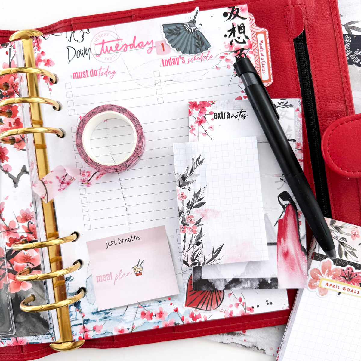 Serenity Planner Kit - Choose your insert or notebook - April 2025