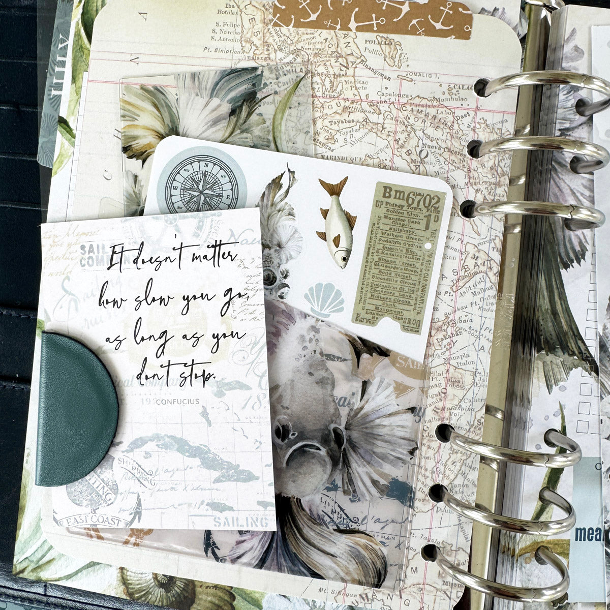 Where The Sea Dreams Planner Kit - Choose your insert or notebook - July 2025